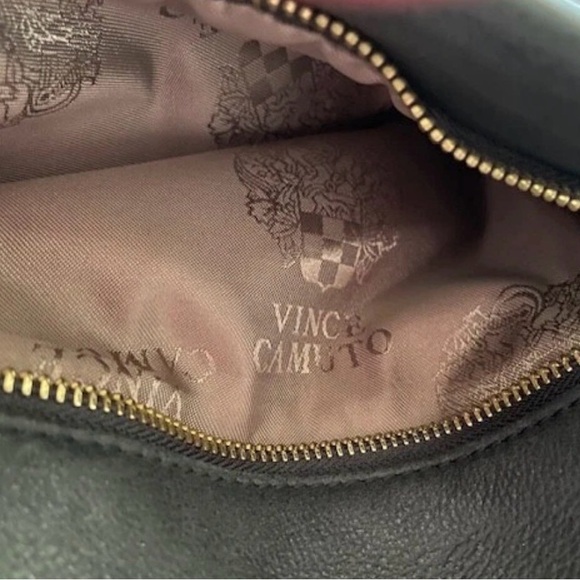 Vince Camuto black leather tassel two way bag - Picture 6 of 11